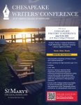Screenshot of the flyer for the 10th annual Chesapeake Writers' Conference