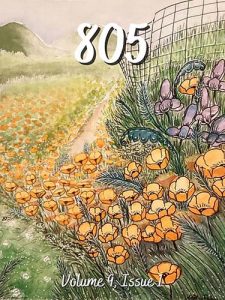 805 online literary magazine cover image