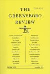 The Greensboro Review Spring 2023 cover image