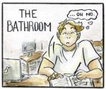 The Bathroom by Jac Dellaria comic panel image