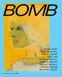 BOMB Summer 2023 cover image