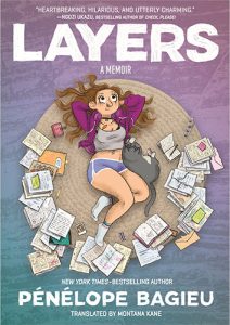 Layers: A Memoir by Pénélope Bagieu; translated by Montana Kane book cover image