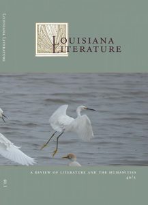 Louisiana Literature 40.1 cover image