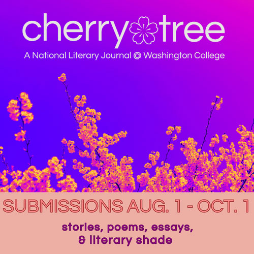 poster Cherry Tree Issue 10 call for submissions