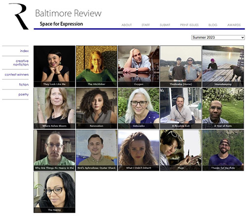 Baltimore Review Summer 2023
