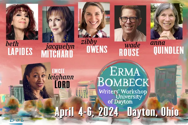 Flyer for the 2024 Erma Bombeck Writers' Workshop