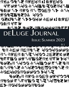 deLuge online literary arts journal summer 2023 cover image