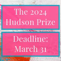 2024 Hudson Prize Deadline March 31 banner