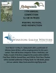 screenshot of the flyer for Flying South's 2024 Writing Contest