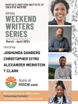 MVICW Weekend Writers Series 2024 flyer image