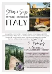 image of the 2024 Stories & Songs Writing Retreat in Italy flyer