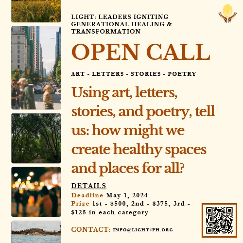 LIGHT Issue 4 Writing Contest flyer image