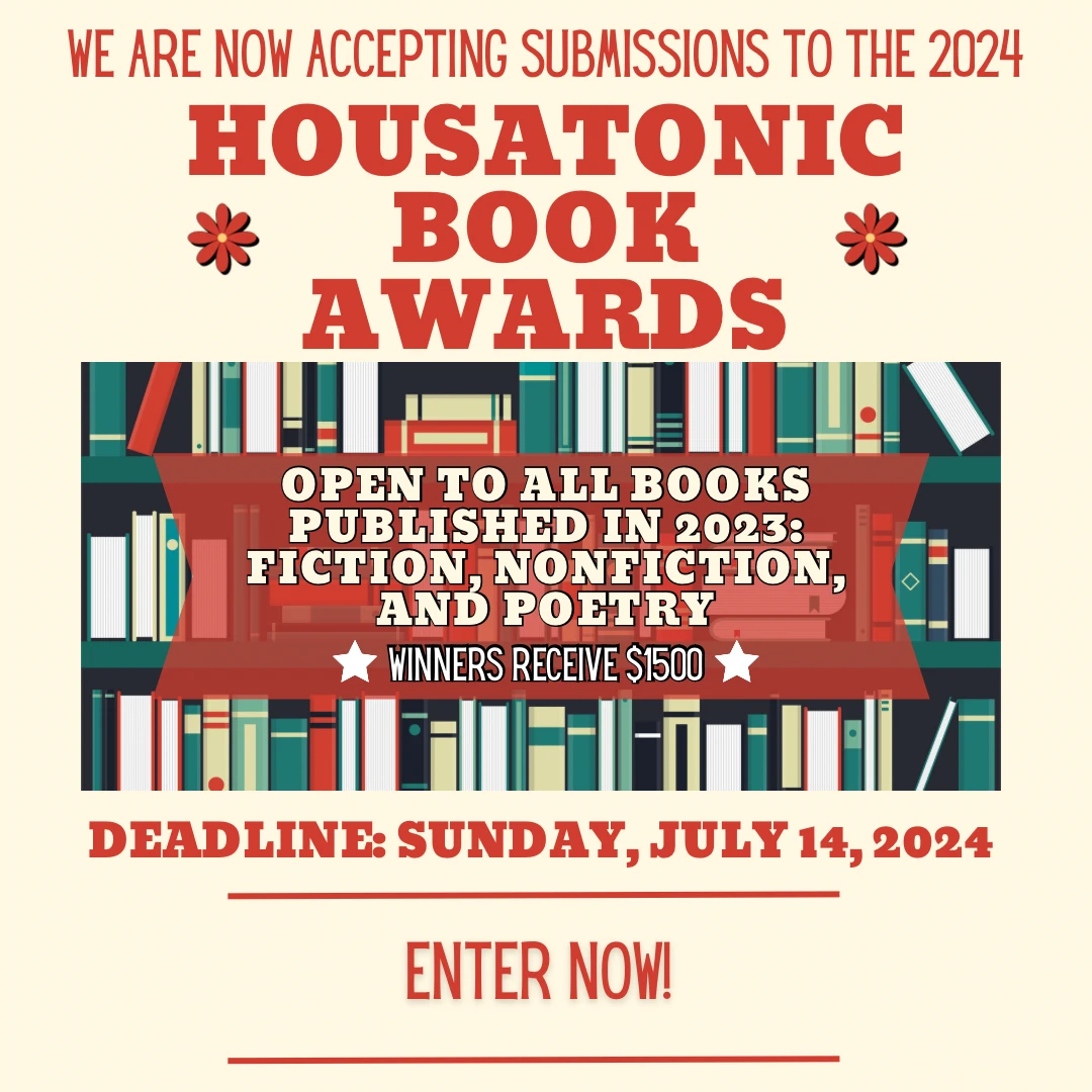 2024 Housatonic Book Awards flyer