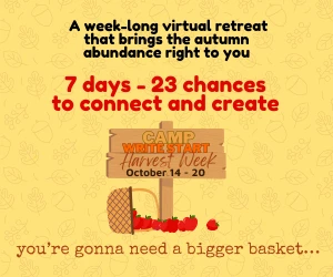 Camp Write Start: Harvest Week 2024 banner