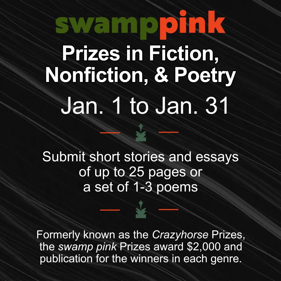 2025 swamp pink Prizes flyer