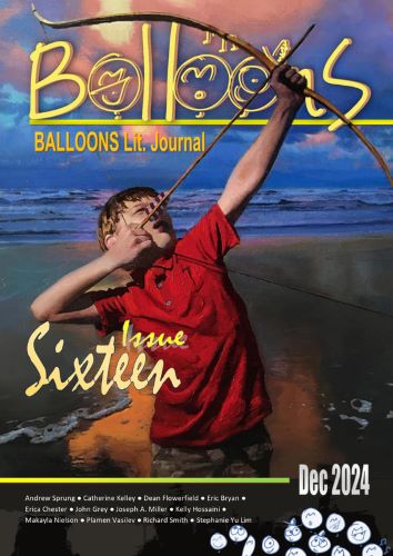 BALLOONS Lit. Journal December 2024 cover image