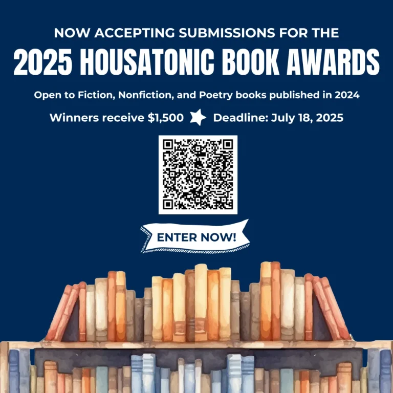 2025 Housatonic Book Awards flyer