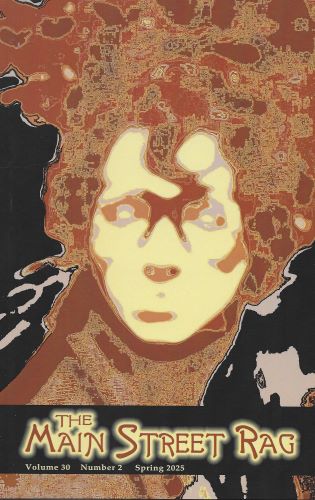 The Main Street Rag - Spring 2025 literary magazine cover image