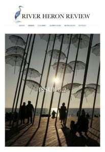 River Heron Review Issue 8.2 literary magazine cover image
