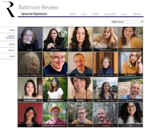 Baltimore Review Fall 2025 literary magazine cover image