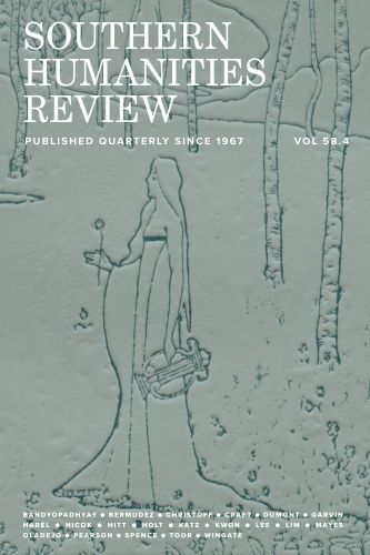 Southern Humanities Review 58.4 cover image