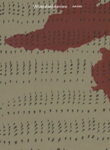 Watershed Review Fall 2025 literary magazine cover image