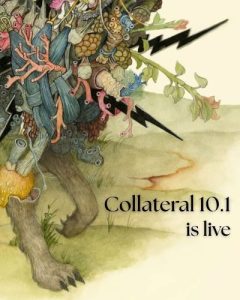 Collateral 10.1 literary journal cover image