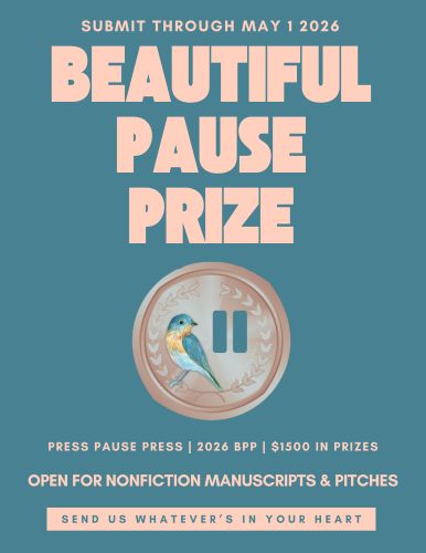 Press Pause Beautiful Pause Prize 2026 logo image