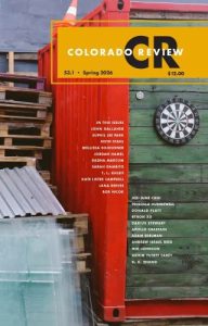 Colorado Review Spring 2026 literary magazine cover image
