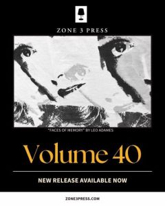 Zone 3 Issue 40.1 literary magazine cover image