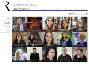 Baltimore Review Spring 2026 cover image
