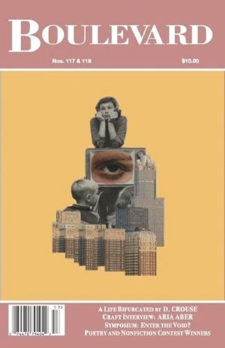 Boulevard literary magazine Spring 2026 cover image