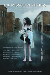 The Missouri Review Spring 2026 literary magazine cover image