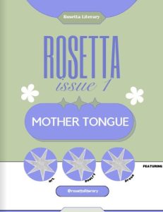 Rosetta Literary Issue Three cover image