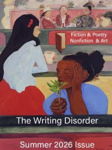 The Writing Disorder Summer 2026 literary magazine cover imaqge