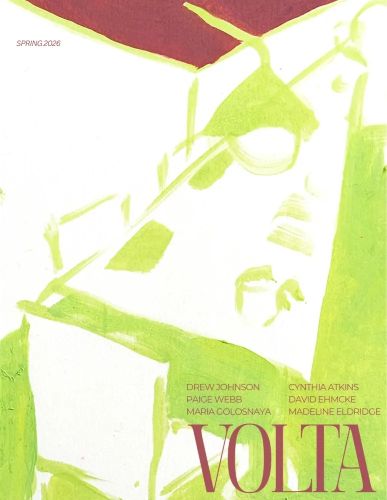 VOLTA Spring 2026 literary magazine cover image